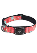 AirTag Dog Collar with Waterproof Holder and Comfortable Padded