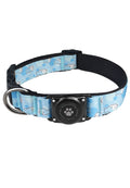 AirTag Dog Collar with Waterproof Holder and Comfortable Padded