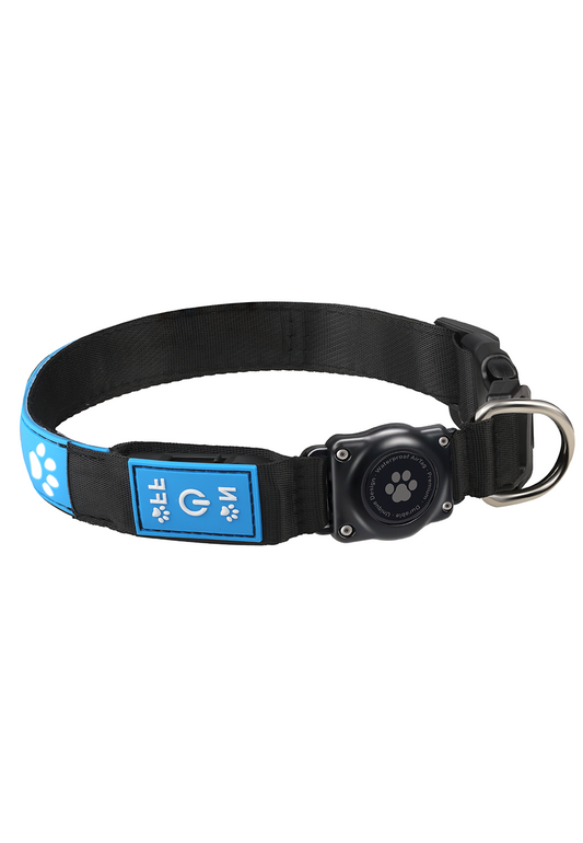 AirTag LED Collar - Brightest Light Up Dog Collars