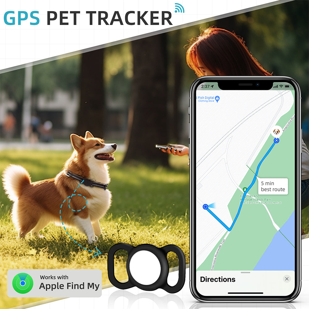 Mini Bluetooth Tracker for Cats and Dogs(iOS Only)