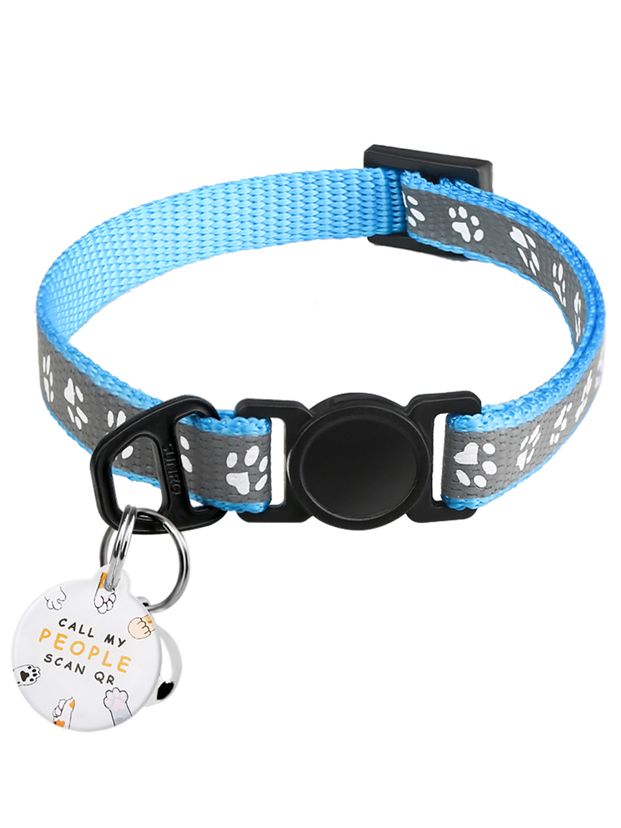 Breakaway Cat Collar with QR Code Tag