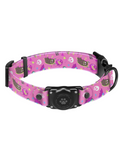 AirTag Dog Collar with Cute Pattern