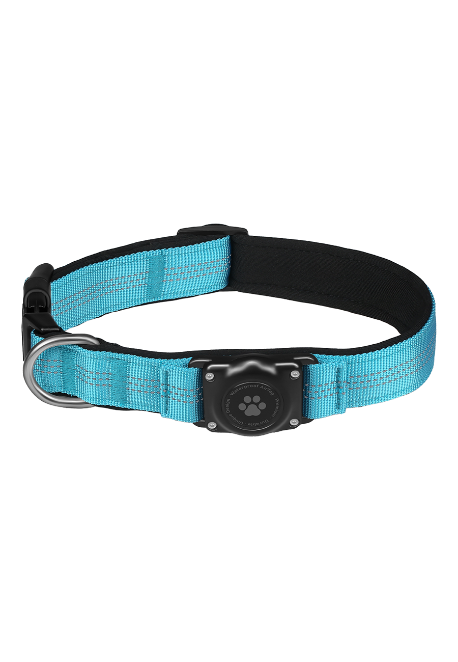 Waterproof Padded AirTag Dog Collar